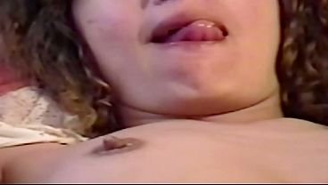 Stepmom wakes up completely naked and masturbates, I jerk off while recording her